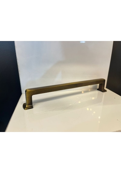 Levante Metal Kulp 192mm Antik Sarı Dolap Kapak Tv Ünite Modern Çekmece Mobilya Komidin Konsol