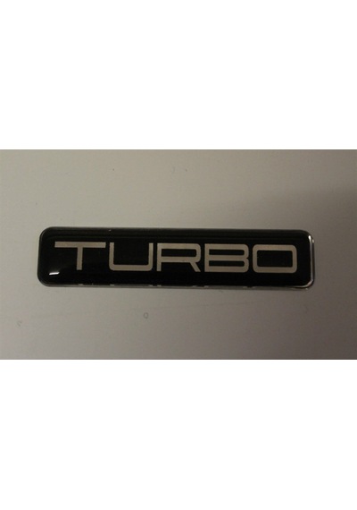 Turbo 3D Sticker 2 Adet