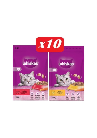 Whiskas İkili Lezzet Fırsat Paketi 20 Adet