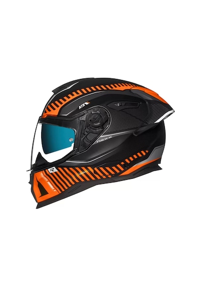 Nexx Sx.100r Skidder Kask Mat Siyah Turuncu
