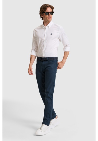 U.s. Polo Assn. Erkek Saks Pantolon Jean 50321500-dn0026 Sax