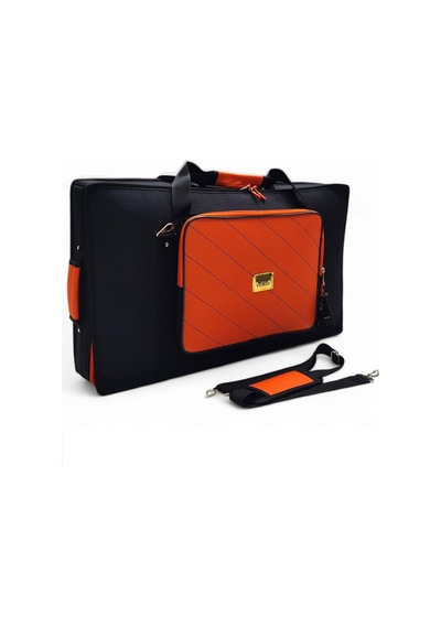 Denon Sc Live 4 Setup İçin Uyumlu Soft Case Taşıma Çantası.turuncu.
