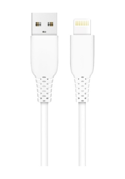 Nettech NT-DC08 Plastik Lightning  Usb Data Kablo 100 CM Beyaz