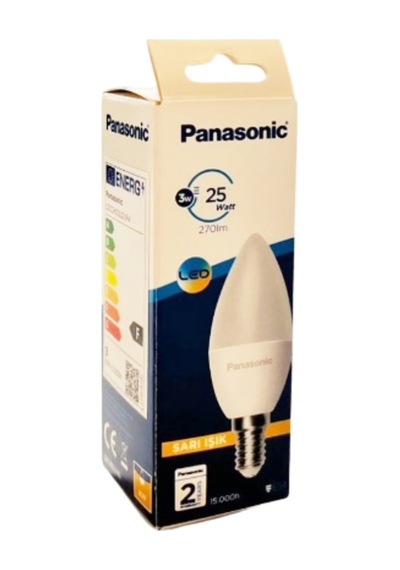 Panasonic E14 Led Lamba 3w 270lm 2700k 2 Adet