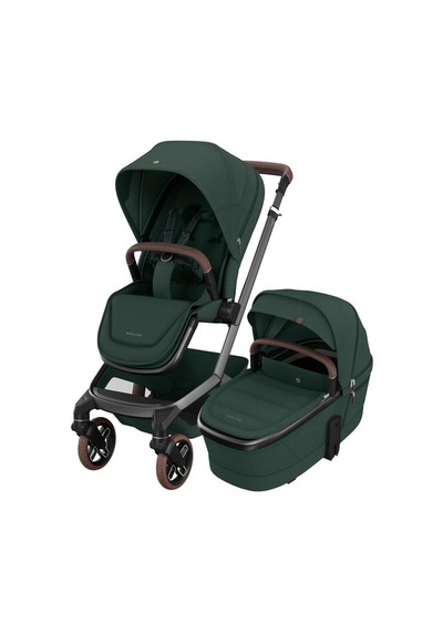Maxi-Cosi Fame Portbebeli Led Işıklı Entegre Telefon Şarj Üniteli Premium Bebek Arabası Twillic Green