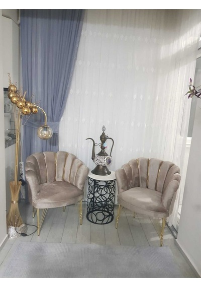 Garden House Vizon Kumaşlı Metal Ayaklı Papatya Ofis Dekoratif Koltuk Berjer Tekli Bekleme Koltuğu Çok Renkli Garden House Vizon Kumaşlı Metal Ayaklı Papatya Ofis Dekoratif Koltuk Berjer Tekli Bekleme Koltuğu Çok Renkli
