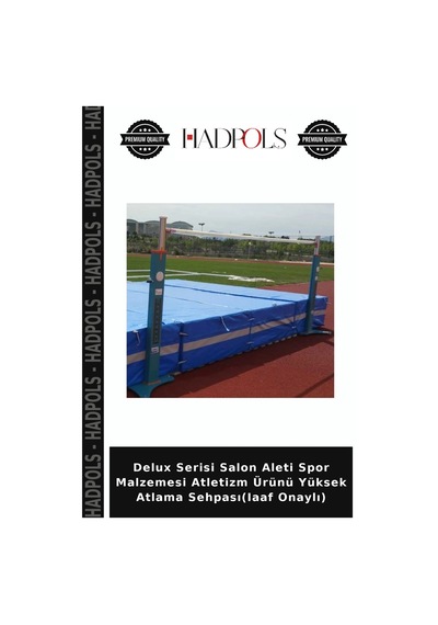Delux Serisi Salon Aleti Spor Malzemesi Atletizm Ürünü Yüksek Atlama Sehpası Iaaf Onaylı Çok Renkli