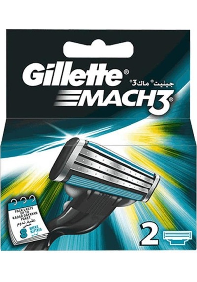 Gillette Mach3 Yedek Bıçak 2'li