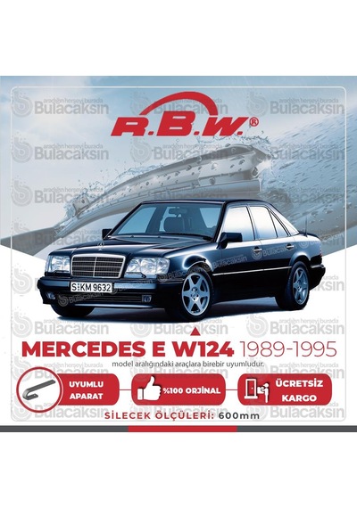 Mercedes E Serisi W124 Muz Silecek Takımı (1989-1995) RBW