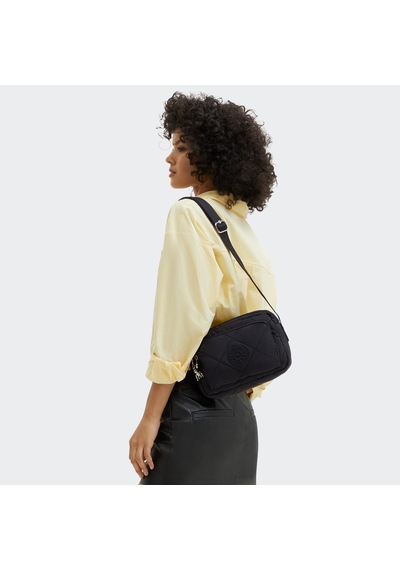 Kipling Abanu M Zıp K.quılt Kadın Çapraz Çanta Kı3440-95r Siyah