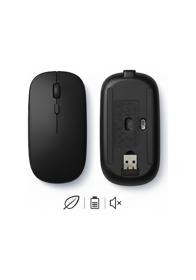 Apple Uyumlu MacBook iPad Bluetooth Şarjlı Mouse Usb Dongle Şarj Kablosu Dahil Sessiz İnce Ve Taşınabilir 13513