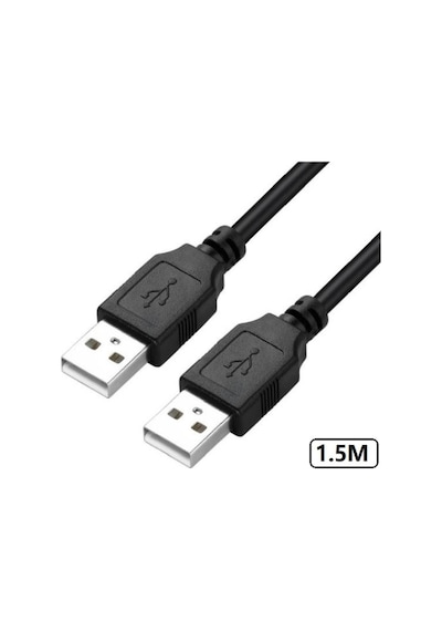 Alfais 5249 Usb Uzatma Kablosu 1 5 Metre Uzatıcı Iki Ucu Erkek Erkek