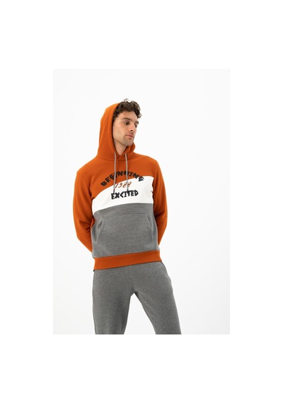 AR-MA Arma Erkek Kanguru Cepli Kapüşonlu Sweatshirt K24254928701 Pembe