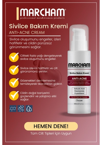 Marcham Akne Ve Siyah Nokta Giderici