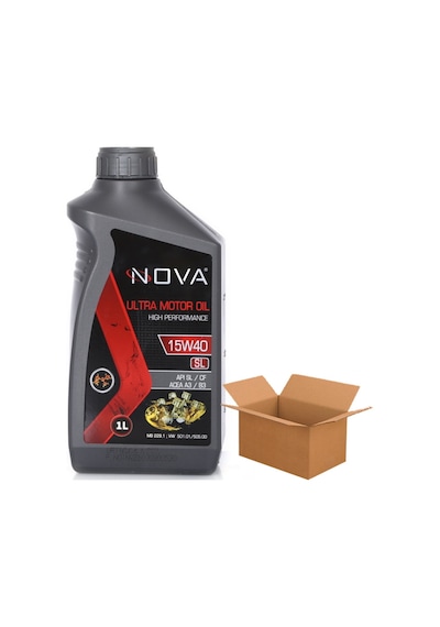 Nova 15W-40 Sl Motor Yağı 12 x 1 L