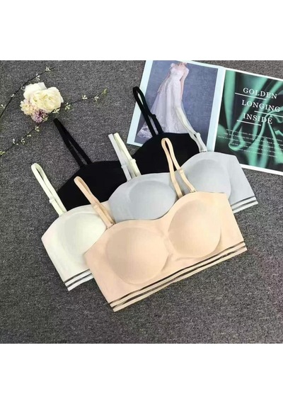 Straplez Büstiyer Sütyen Konforlu Hiç Yok Hissi Veren İz Yapmaz Lazer Kesim B Cup Dolgusuz Telsiz Gri Straplez Büstiyer Sütyen Konforlu Hiç Yok Hissi Veren İz Yapmaz Lazer Kesim B Cup Dolgusuz Telsiz Gri