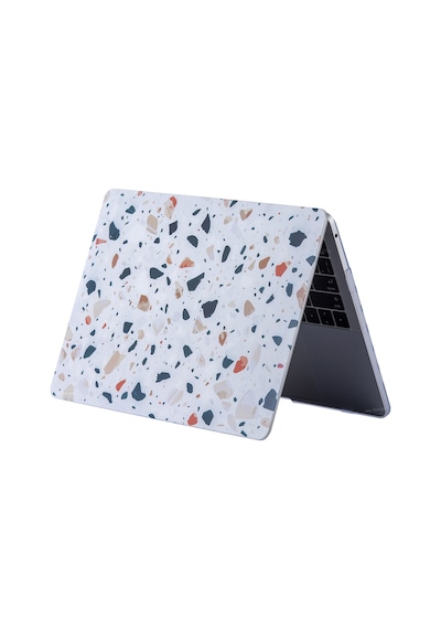 Apple Uyumlu MacBook Air Kılıf 13 İnç Terrazzonl Eski Usb'li Model 2010-2017 A1369 A1466 İle Gri