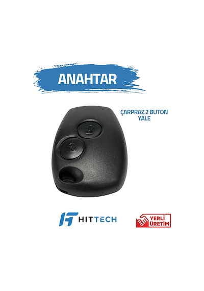 Renault - Master 3 Uyumlu 2 Buton Yale Anahtar Kabı