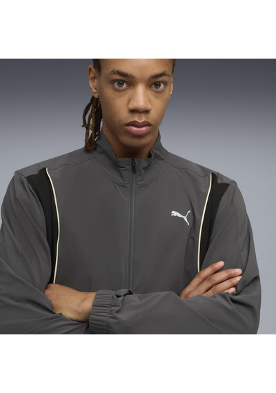 Puma Run Velocıty Woven Jacket Erkek Yetişkin Ceket Gri