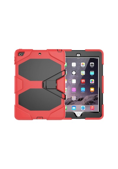Apple İpad 5 Air 9.7 Kılıf Griffin Tablet Kapak - Kırmızı Arka Kapak