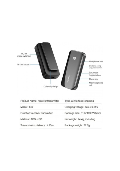 Aux Bluetooth 5.1 Şarjlı Audio Ses Alıcı-verici Receiver Transmitter