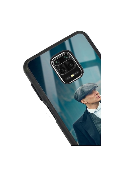 Xiaomi Redmi Note 9 Pro Peaky Blinders Thomas Shelby Tasarımlı Glossy Telefon Kılıfı Siyah