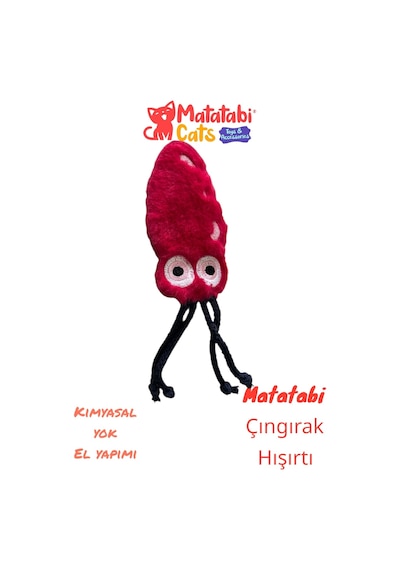 Kalamar Hışırtılı,çıngıraklı,matatabi Li,pelüş Oyuncak