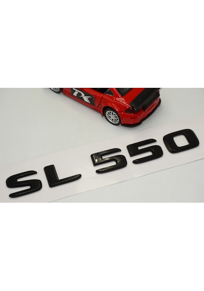 SL 550 Bagaj Parlak Siyah ABS 3M 3D Yazı Logo