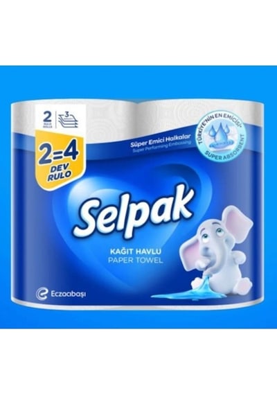 Selpak Dev Rulo Havlu 2=4