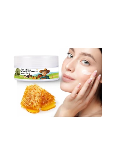 Ibn-ı Sina 50 Ml Kavanoz Kuyruk Yağı Ve Bal Özü / Yüz Bakım Kremi