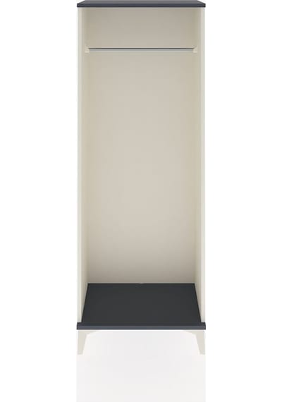 Arges Dolap Kapaklı Tek Askılı 60x30x163 Aytaşı-antrasit Aytaşı