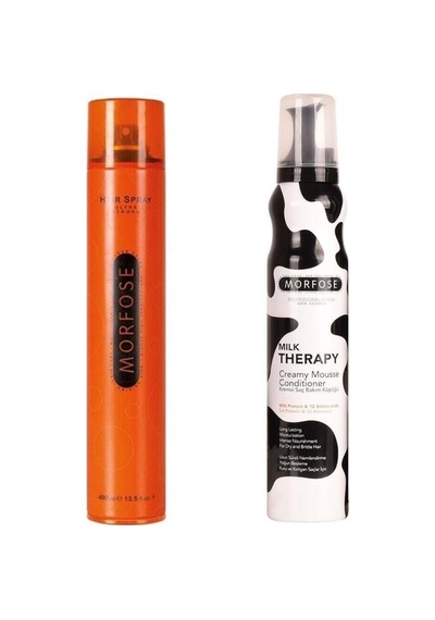 Saç Spreyi Turuncu 400 Ml + Milk Therapy Köpük 200 Ml