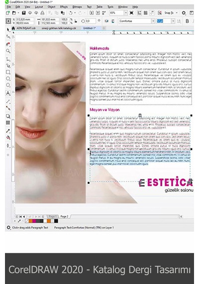 Coreldraw 2020 Video Ders Eğitim Seti