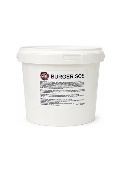 Burger Sos 9 Kg Sıvı Sos