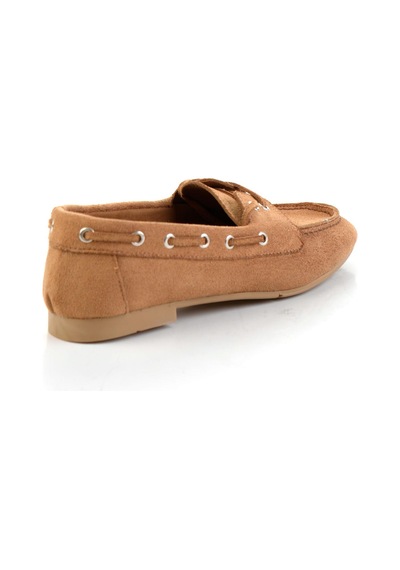 Bambi Taba Kadın Loafer Ayakkabı K01503727572 Taba