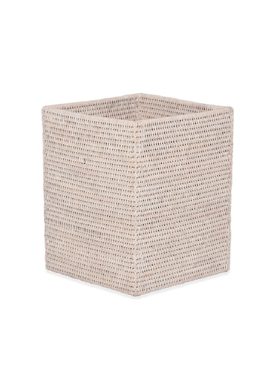 Basket Sepet, Kare, Açık, 26.5 X H31.5 Cm - Beyaz Beyaz