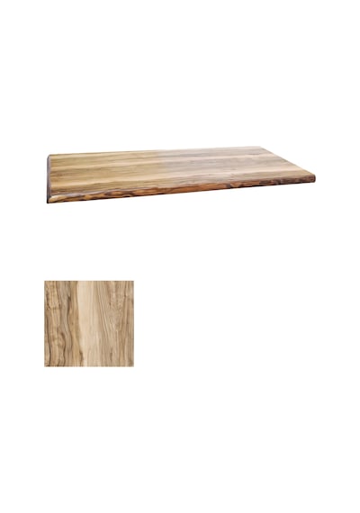 Laminat Masif Kenar Masa Tablası 80x120 - Indiana Shesman Çok Renkli