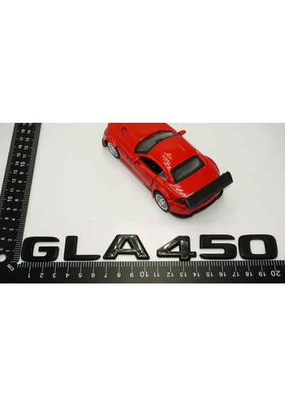 GLA 450 Bagaj Parlak Siyah ABS 3M 3D Yazı Logo