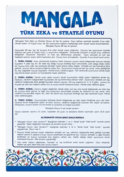 Mangala Türk Zeka Ve Strateji Oyunu 1 Adet