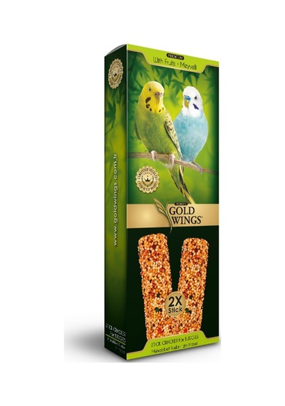 Gold Wings Premium Muhabbet 2'li Kraker Kutu Meyveli 3 Adet