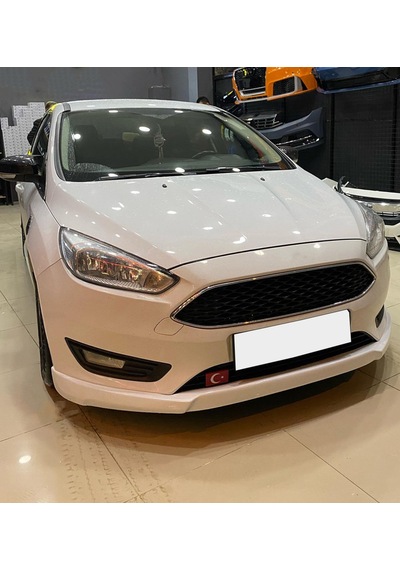 Ford Focus 3.5 2015-2018 Uyumlu Boyasız Mat Siyah Ön Ek Plastik