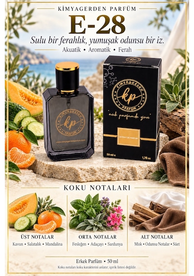 KP E-28 Erkek Parfüm EDP 50 ML