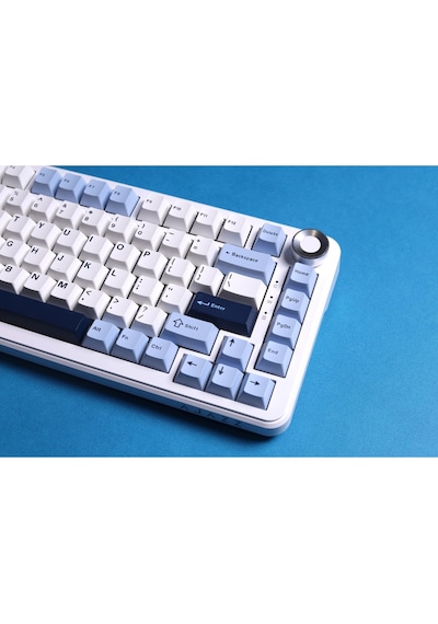 Ak820 Max Plus - Hot-swap-dinamik Rgb Mekanik Oyun Klavyesi Day Dream Switch - Lacivert Beyaz