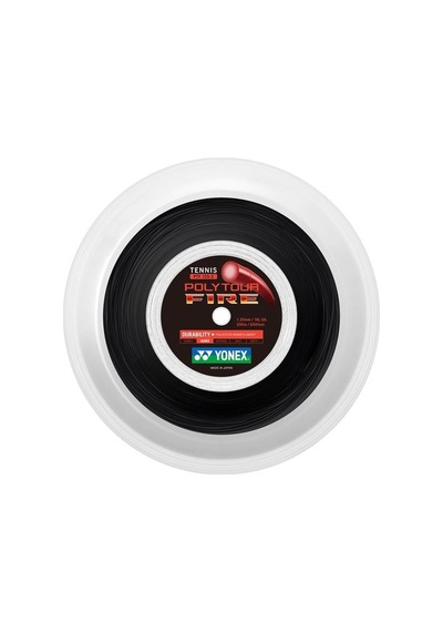 Polytour Fire 125 Monofilament 200m Tenis Kordajı - Siyah Yonex