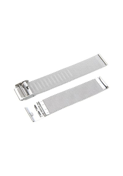 26Mm Saat Kordonu Çelik Hasır Silver 1.Kalite Örgü Kordon