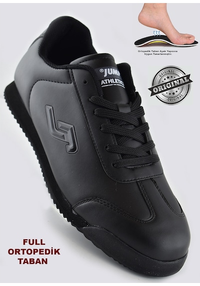 Jump 28165 Siyah Erkek Spor Ayakkabı Yürüyüş Spor Ayakkabı