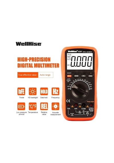 Wellhise Vc97 True Rms Dijital Multimetre