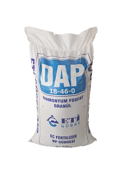 Eti Dap 18 46 Azot Fosfor Fosfat Kök Kışlık Taban Gübresi 50 KG Eti Dap 18 46 Azot Fosfor Fosfat Kök Kışlık Taban Gübresi 50 KG
