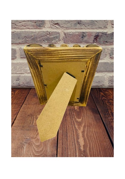 Küçük Klasik Ahşap Fotoğraf Çerçevesi Doğal Renk 10 15 Cm
