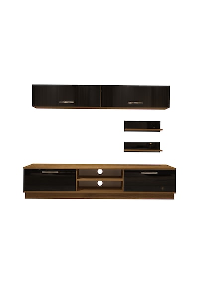 Decoraktiv Eko 5b Mdf Dvd Tv Ünitesi Tv Sehpası Pera - Siyah